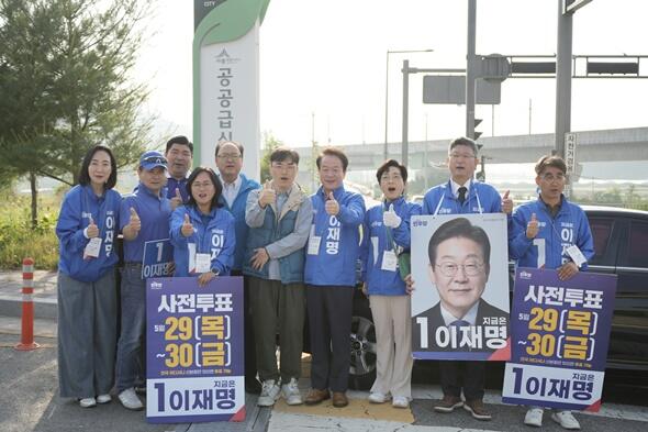 세종갑, 27일 두 번째 ‘새벽을 여는 선거운동’…공공급식지원센터 배송기사 감사 인사